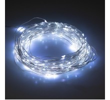 Садовая гирлянда ERASF22-17 Нить на солнечной батарее, холодный свет 21,9 м  Б0053368  ЭРА