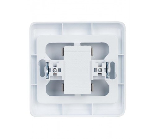 ВЕГА белый Выключатель 1-клавишный 10А ВС10-1-0-ВБ  EVV10-K01-10-DM  GENERICA