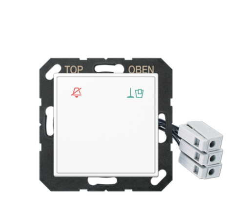 Накладка (стекло) для внешнего DND-модуля с LED-лампами, 24 В ACUKO6M24WW Jung