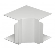 Крышка внутреннего угла кабельного канала WDK 100x130 мм (ПВХ,светло-серый) (WDK HI100130LGR)  6182348  OBO Bettermann