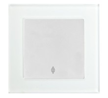 GLS10-7005-01 Переключатель 1-клавишный, 250В, 10А, серия Катрин, белый  39244  STEKKER