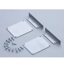 Комплект торцевых крышек LINER 100/R BK  2474000190  Световые Технологии