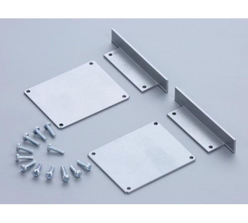 Комплект торцевых крышек LINER 100/R BK  2474000190  Световые Технологии