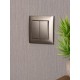 Валенсия лицевая панель выключателя 2-кл. 10А кашемир EKF PROxima   ESV10-L-023-40   EKF