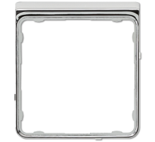 Внешняя цветная рамка; полированный хром  CDP82GCR  Jung