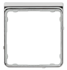 Внешняя цветная рамка; полированный хром  CDP82GCR  Jung