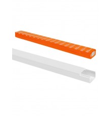 Кабель-канал 25х16 (2 м = 1 шт) белый  SQ0402-1005  TDM