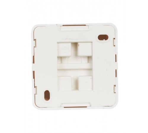 ОКТАВА белый ВС20-2-0-ОБ Выключатель 2-клавишный О/У 10А ВС20-2-0-ОБ  EVO20-K01-10-DC  GENERICA