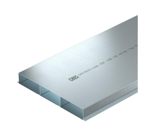 Кабельный канал для заливки в стяжку EUK 2000x350x48 мм (сталь) (S3 35048)  7400344  OBO Bettermann