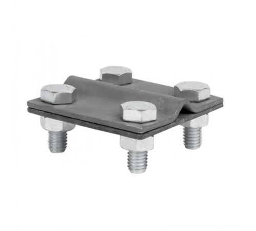 Зажим универсальный полоса 30 - прут 10 (пластина 57x57мм) HZ PROxima  lp-55911  EKF