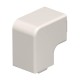 Крышка плоского угла кабельного канала WDK 30x30 мм (ПВХ,кремовый) (WDK HF30030CW)  6161278  OBO Bettermann