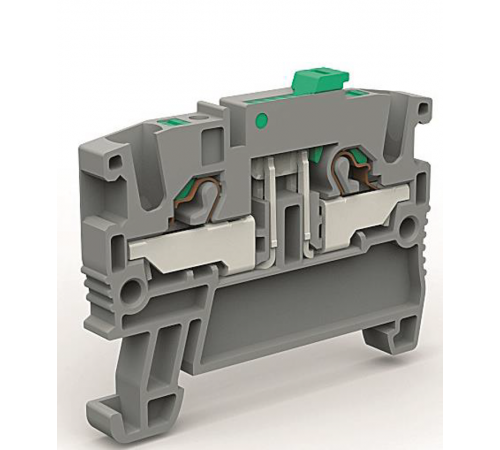 Клемма с размыкателем на 2,5 кв.мм синяя  ZEFS200BL  DKC