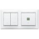Valena Белый Рамка 2-ая гориз  774452  Legrand