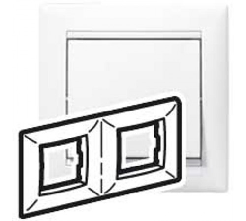 Valena Белый Рамка 2-ая гориз  774452  Legrand