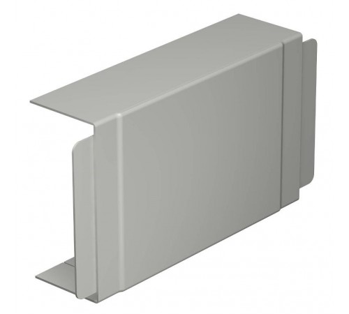 Крышка T-образной секции кабельного канала WDK 80x170 мм (ПВХ,серый) (WDK HK80170GR)  6024793  OBO Bettermann