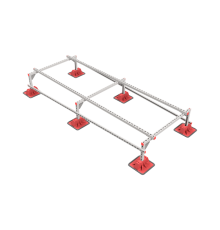 Опорная конструкция для установки оборудования TECHNORAPTOR LIGHTFOOT 1200х3000 тип 1  KM-TR-LTF-SSEI-1200-3000-1  КМ - профиль