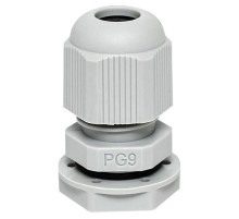 Сальник PG9 IP54 (4 шт) d отв. 16мм / d провод. 4-8 мм PROxima  plc-pg-9-4-r  EKF