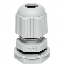 Сальник PG9 IP54 (4 шт) d отв. 16мм / d провод. 4-8 мм PROxima  plc-pg-9-4-r  EKF