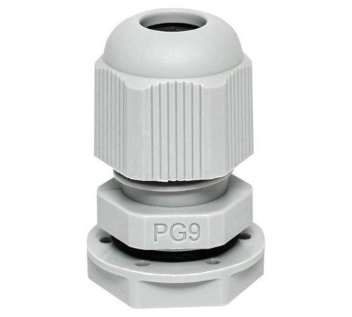 Сальник PG9 IP54 (4 шт) d отв. 16мм / d провод. 4-8 мм PROxima  plc-pg-9-4-r  EKF