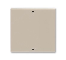 Управляющий элемент Busch-Jalousiecontrol®II ABB Levit с маркировкой кофе макиато / белый  2CHH700110A4018  ABB