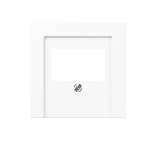Крышка для ТАЕ и USB розеток, фиксация винтом; дюропласт; белый; A500  A569PLTWW  Jung