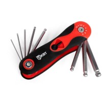 Набор торцевых шестигранных ключей НТК-Ш-08  80957  КВТ