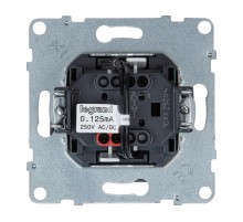 SUNO Выключатель 10АХ 250В с подсветкой/индикацией. Безвинтовые зажимы. Цвет "Алюминий"  721311  Legrand