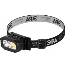 Фонарь налобный светодиодный  GA-814 аккумуляторный 5 Вт COB + 5 Вт LED 5 режимов сенсорное управление  Б0069577  ЭРА