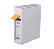 Термоусаживаемя трубка в евро-боксеT-BOX 10/5 желтый (10м)  65616  КВТ