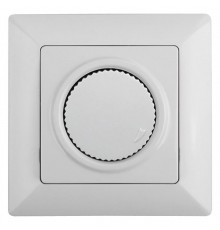 Светорегулятор Intro Solo 4-401-01 поворотный, 600Вт 230В, IP20, СУ, белый  Б0053959  Intro