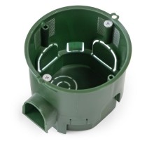 Коробка установочная 80-0550См углубленная безгалогенная (HF) 68х60 с саморезами (8шт/уп)  80-0550См  Промрукав