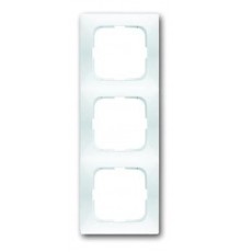 Рамка 3-постовая, серия spring, цвет альпийский белый  1725-0-1545   2CKA001725A1545  ABB