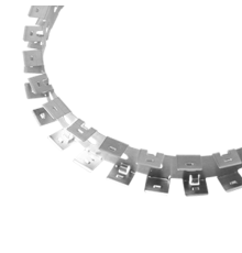 Гибкий накладной профиль 5000х11x15 мм для ленты NEON 10x20 DOME рулон 5 м  V4-NS-00.0059.STR-0002  VARTON
