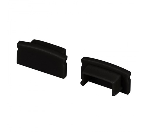 Заглушка LINE-1708 BLACK глухая (Arlight, Пластик)  040316  Arlight