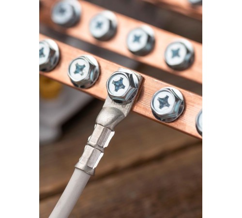 Наконечник медный луженый  ТМЛ 10-6-5 EKF PROxima  tml-10-6-5-g  EKF