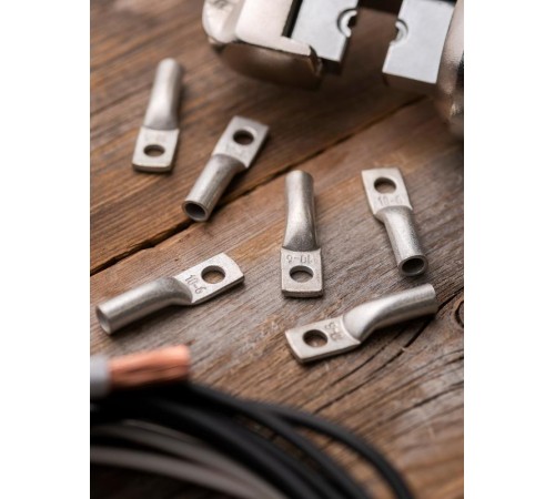 Наконечник медный луженый  ТМЛ 10-6-5 EKF PROxima  tml-10-6-5-g  EKF