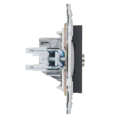 SKANDY Розетка TV оконечная SK-A12G графит  SK-A10-O-K53  IEK