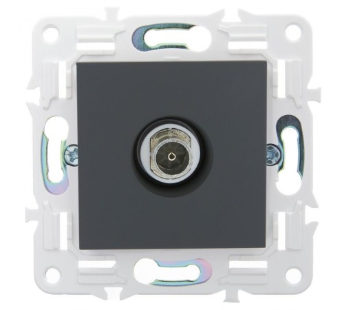 SKANDY Розетка TV оконечная SK-A12G графит  SK-A10-O-K53  IEK