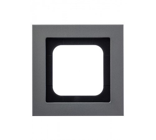 Рамка 1-постовая, Axcent, металл, платина  2CKA001754A4688  ABB