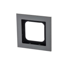 Рамка 1-постовая, Axcent, металл, платина  2CKA001754A4688  ABB