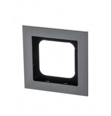 Рамка 1-постовая, Axcent, металл, платина  2CKA001754A4688  ABB