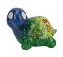 Cветильник садовый декоративный Черепаха на солнечной батарее ERAFYS01-06 полистоун, 13 см  Б0038499  ЭРА