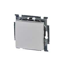ABB Basic 55 Альп. белый Переключатель 1-клавишный  1012-0-2142   2CKA001012A2142  ABB