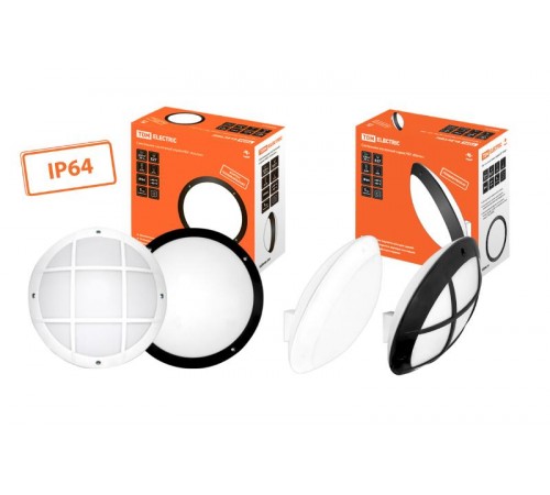 Светильник уличный настенный НБУ 05-60-006 Мегас 60Вт ЛН/КЛЛ/LED Е27 IP64 черный  SQ0328-0306  TDM