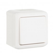 Quteo Белый Переключатель 1-клавишный IP44 10А  782304  Legrand
