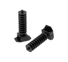 Дюбель под стяжку (база), d=10 х 40 мм, черный, упаковка 100 шт.  07-4512  REXANT