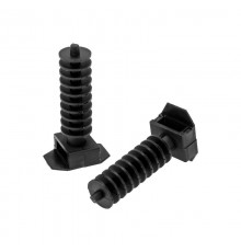 Дюбель под стяжку (база), d=10 х 40 мм, черный, упаковка 100 шт.  07-4512  REXANT