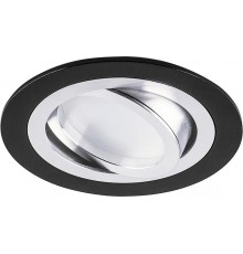 Светильник точечный встраиваемый под лампу DL2811 MR16 50W G5.3 "круг", черный  32644  FERON