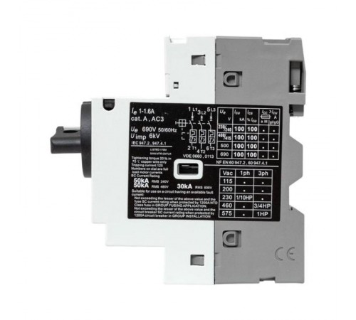 Автомат пуска двигателя GV2P 1-1,6А EKF  gv2pm-1.6  EKF