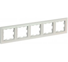 BRITE Рамка 5-ая РУ-5-БрЖ жемчуг   BR-M52-K36  IEK